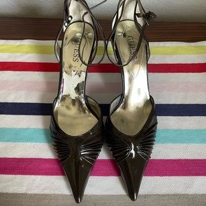 Never Worn Brown Guess Heels